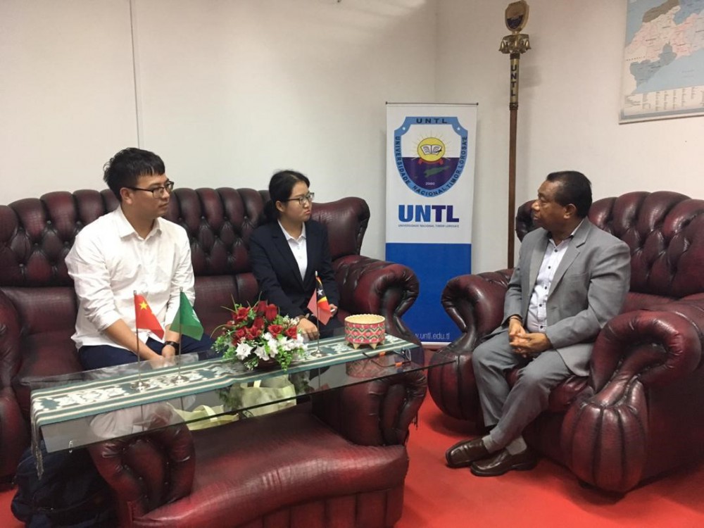Institute for Research on Portuguese-speaking Countries, City University Macau Students in Timor-Les...